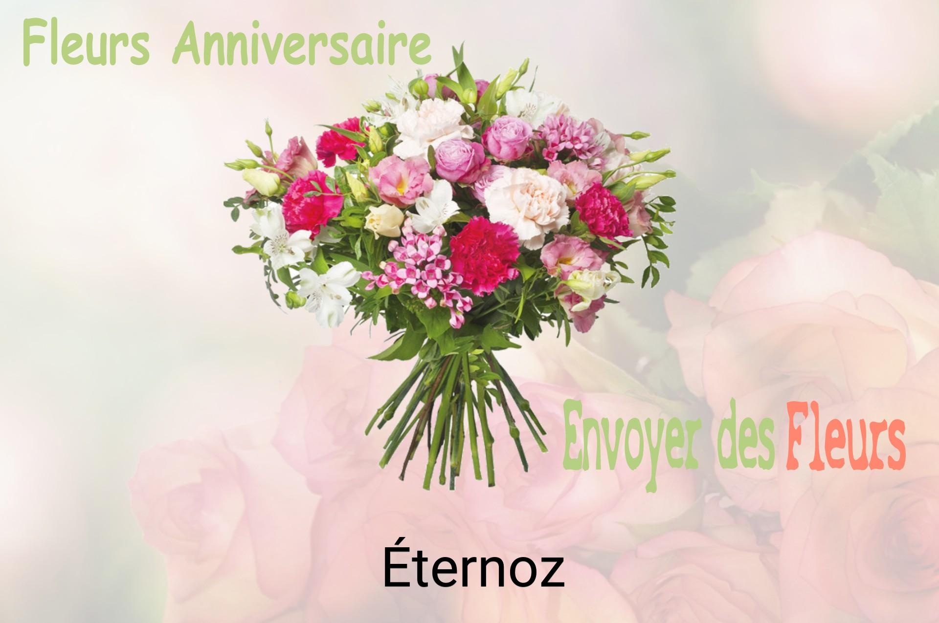 Bouquet de fleurs d’anniversaire livré à Éternoz