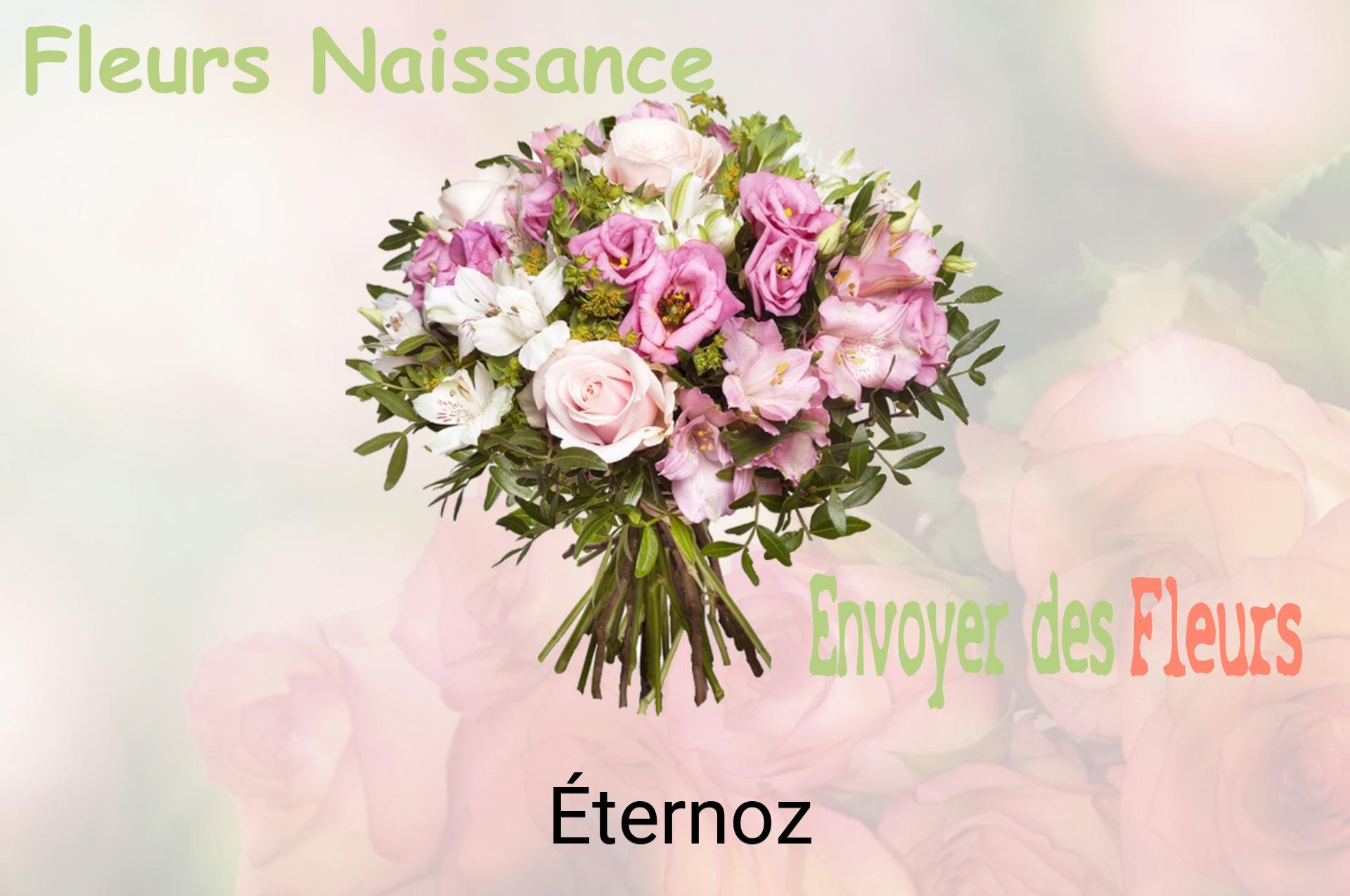 Bouquet de fleurs de naissance livré à Éternoz